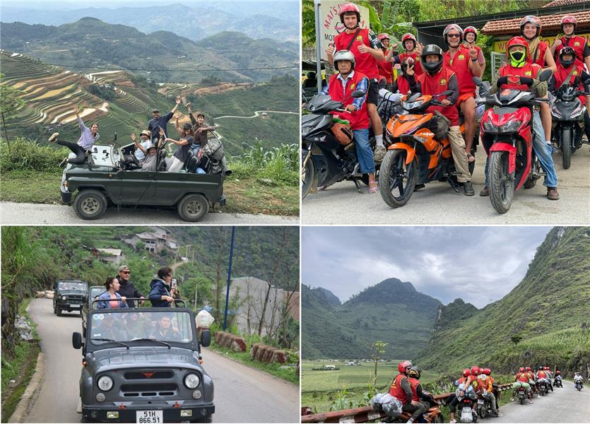 3 DAY TOUR COMEBINE OPEN AIR JEEP + EASY RIDERS+ DIRT BIKE 