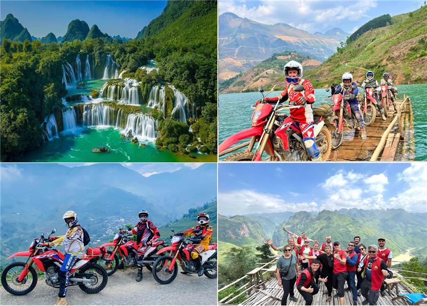 HA GIANG LOOP CAO BANG BAN GIOC WATERFALL 5 DAYS $ 495/ PERSON 