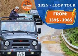 HA GIANG LOOP  ARMY JEEP TOUR 2 DAYS FROM 298/ PERSON