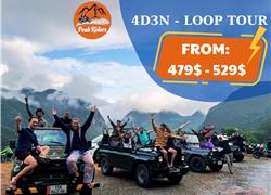 HA GIANG ARMY OPEN AIR JEEP 4 DAY TOUR  $ 520/ PERSON