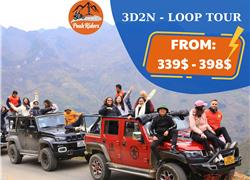 HA GIANG NEW MODEL JEEP 3 DAYS 2 NIGHT  TOUR $339/ PERSON